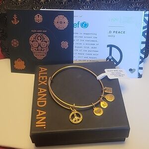 Alex And Ani World Peace Unity Bracelet